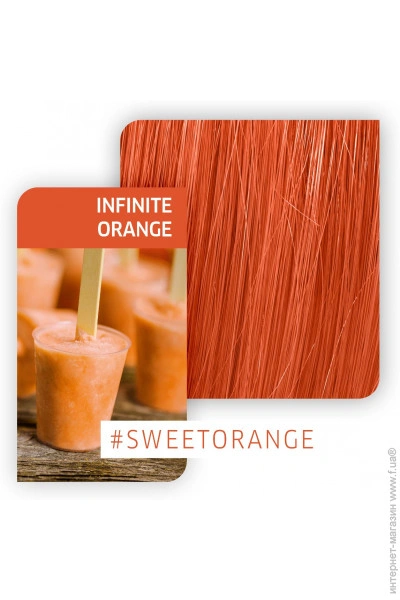 Wella Color Fresh Create Infinite Orange Hajfesték 60ml képe 4